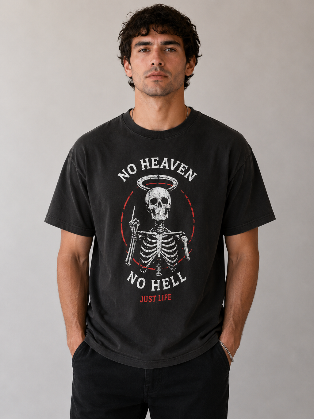 No Heaven, No Hell Men's Tee