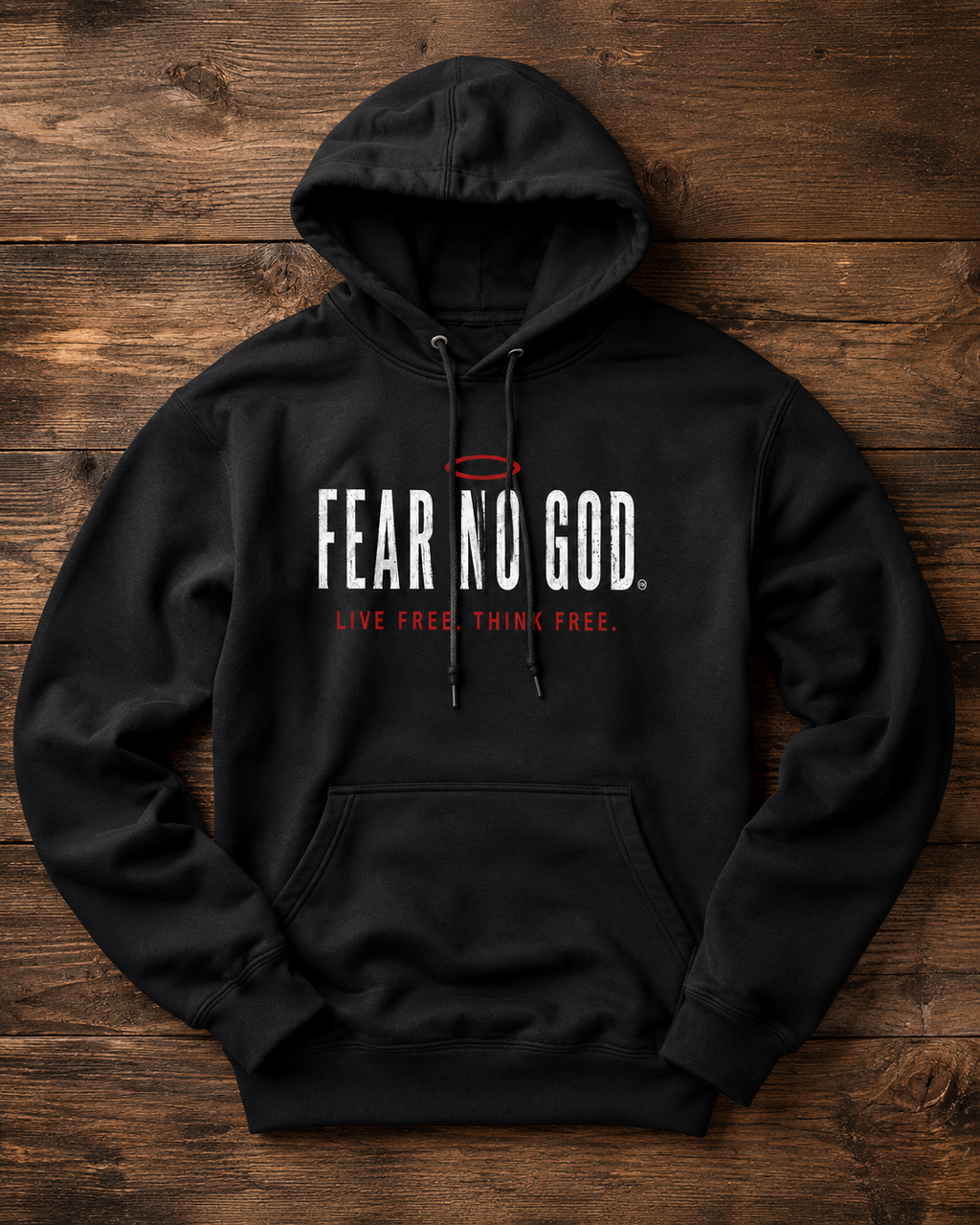 Fear No God Hooded Sweatshirt