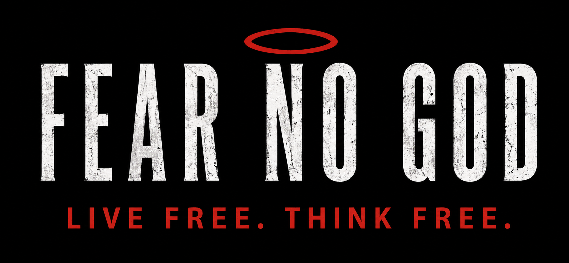 Fear No God Sticker